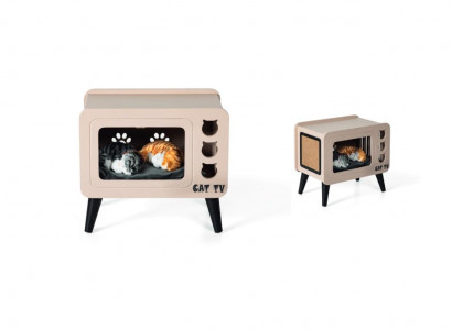 Cat house modern security for your pet style gray color house new